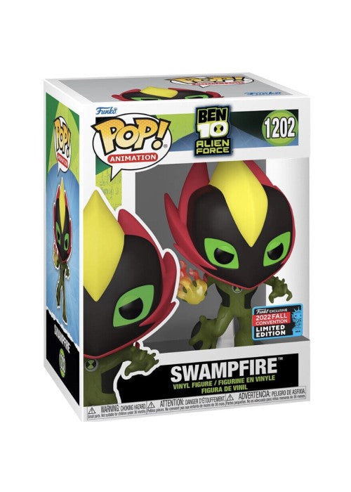 Funko Pop | Swampfire [Fall Convention] - Ben 10 #1202 [EUC] | The Nerd Merchant