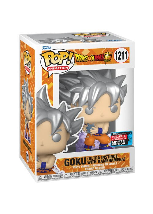 Funko Pop | Goku (Ultra Instinct with Kamehameha) [Fall 2022] - Dragon Ball Super #1211 [EUC] | The Nerd Merchant