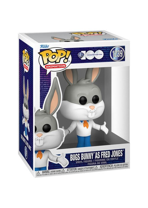 Funko Pop | Bugs Bunny as Fred Jones - WB 100 #1239 [NIP] | The Nerd Merchant