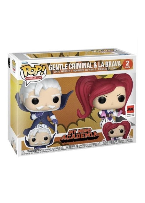 Pop! Vinyl | Gentle Criminal & La Brava [AX] - My Hero Academia 2-Pack | The Nerd Merchant