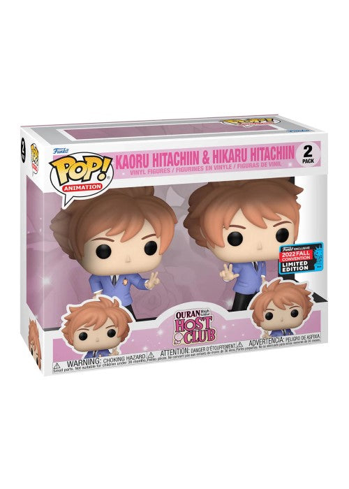 Pop! Vinyl | Kaoru Hitachiin & Hikaru Hitachiin [Fall] - Animation 2-Pack | The Nerd Merchant