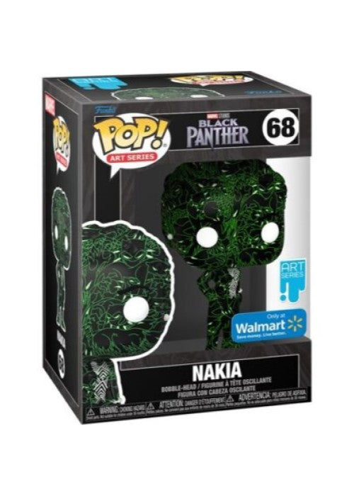 Funko Pop | Nakia [Wal-Mart] - Art Series #68 [EUC] | The Nerd Merchant