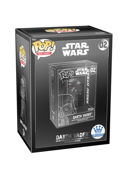 Pop! Vinyl | Darth Vader [Die Cast] [Funko] - Star Wars #02 | The Nerd Merchant