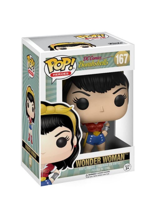 Funko Pop | Wonder Woman - DC Bombshells #167 [NIP] | The Nerd Merchant