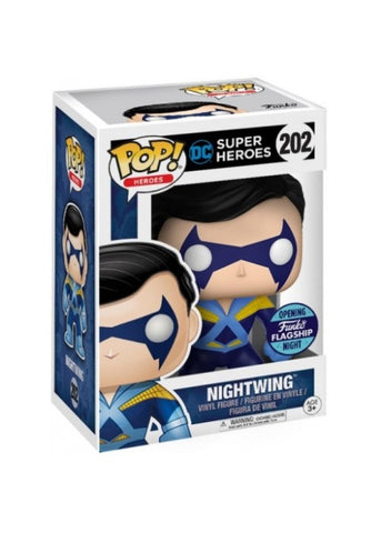 Funko Pop | Nightwing [Funko] - DC Heroes #202 [EUC] | The Nerd Merchant