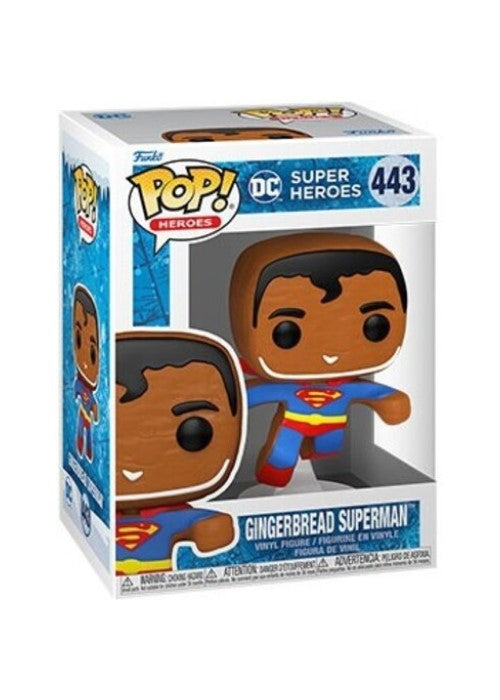 Pop! Vinyl | Gingerbread Superman - DC Heroes #443 | The Nerd Merchant