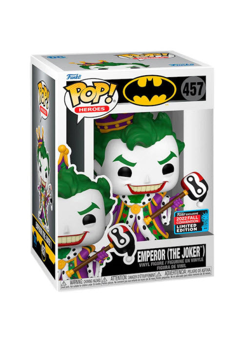 Funko Pop | Emperor (The Joker) [Fall] - Heroes - #457 [EUC] | The Nerd Merchant