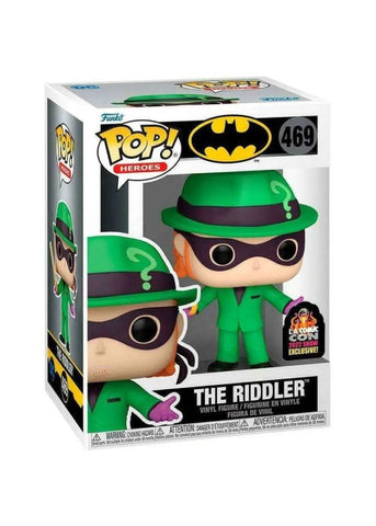 Funko Pop | The Riddler [LA Comic Con] - DC Heroes #469 [EUC] | The Nerd Merchant