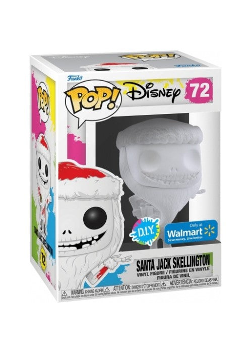 Pop! Vinyl | Santa Jack Skellington (DIY) (Special Edition) - Disney #72 | The Nerd Merchant
