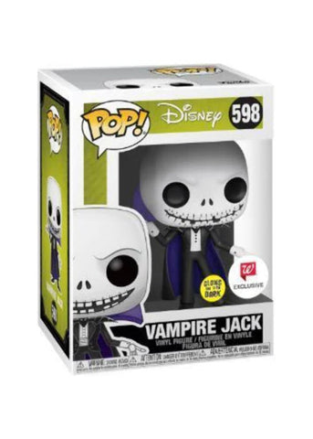 Funko Pop | Vampire Jack (Glows) [Walgreens] - Disney #598 - [EUC] | The Nerd Merchant