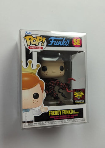 Funko Pop | Freddy Funko as Carnage [Blacklight] - Funko #SE [EUC] | The Nerd Merchant