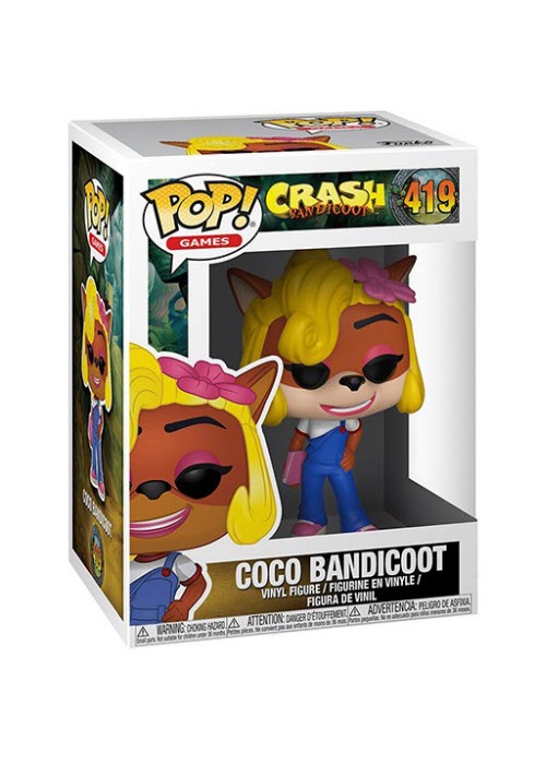 Funko Pop | Coco Bandicoot - Crash Bandicoot #419 [EUC] | The Nerd Merchant