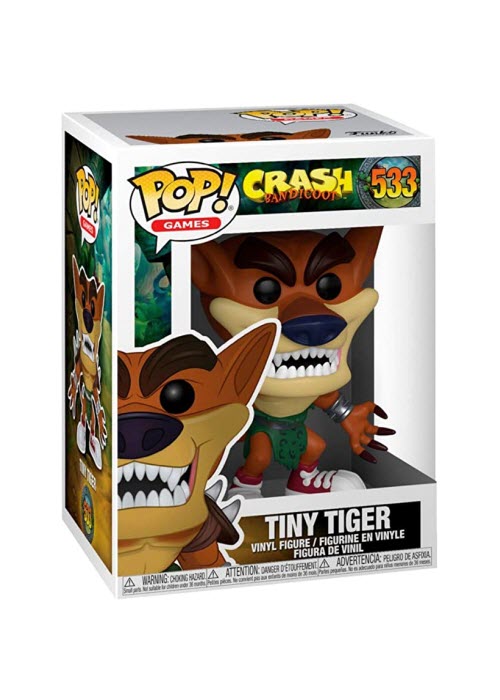 Pop! Vinyl | Tiny Tiger - Crash Bandicoot #533 | The Nerd Merchant