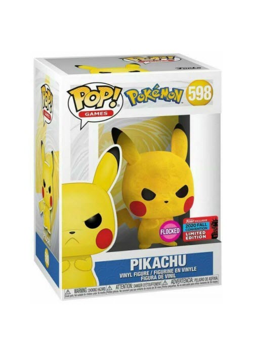 Pop! Vinyl | Pikachu (Flocked) [Fall Con] - Pokemon #598 | The Nerd Merchant