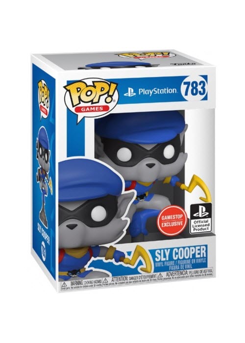 Pop! Vinyl | Sly Cooper [Game Stop] - PlayStation #783 | The Nerd Merchant