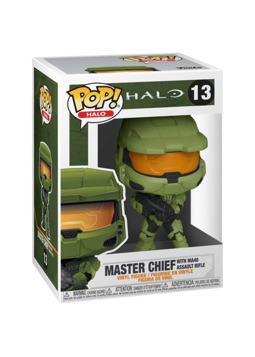 Pop! Vinyl | Master Chief With MA40 Assault Rifle - Halo - #13 | The Nerd Merchant