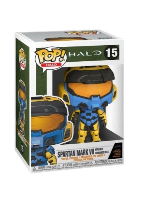 Funko Pop | Spartan Mark VII with VK78 Commando Rifle - Halo #15 [NIP] | The Nerd Merchant