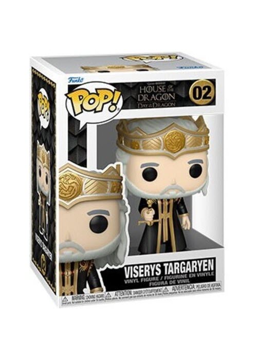 Funko Pop | Viserys Targaryen - House of the Dragon #02 [NIP] | The Nerd Merchant