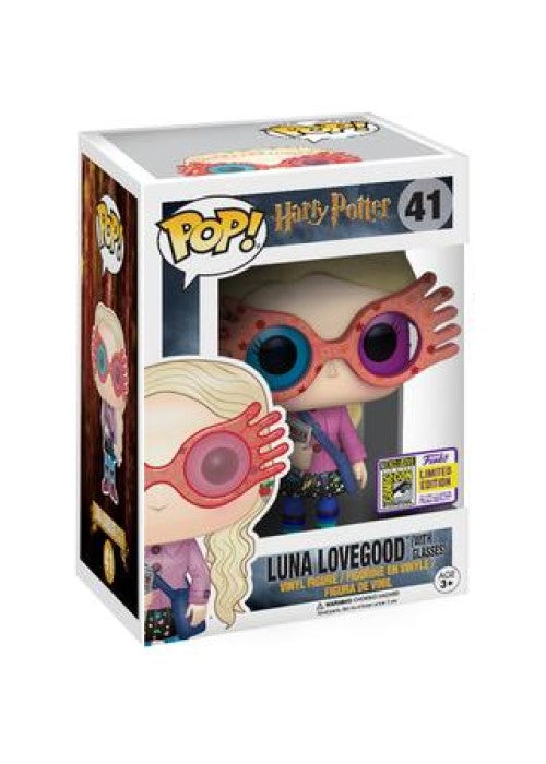 Funko Pop | Luna Lovegood with Glasses [SDCC] - Harry Potter #41 [EUC] | The Nerd Merchant