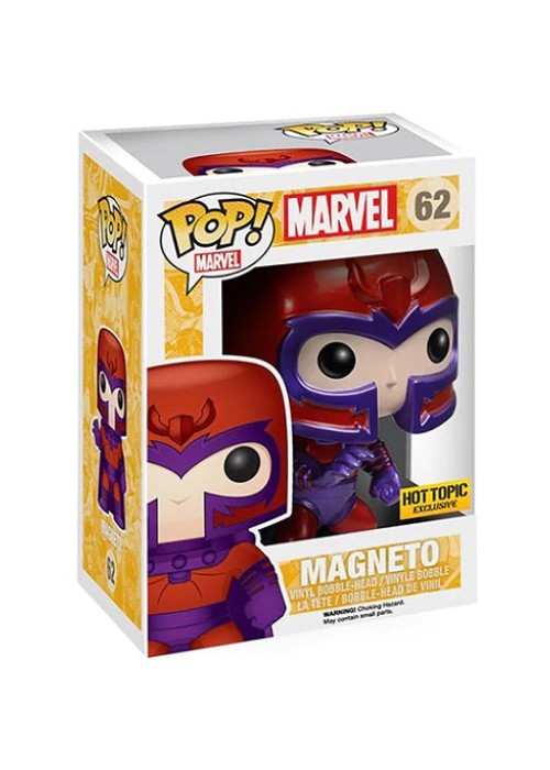 Pop! Vinyl | Magneto (Metallic) [Hot Topic] - Marvel #62 | The Nerd Merchant