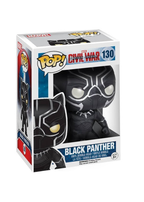 Funko Pop | Black Panther - Captain America Civil War #130 [EUC] | The Nerd Merchant