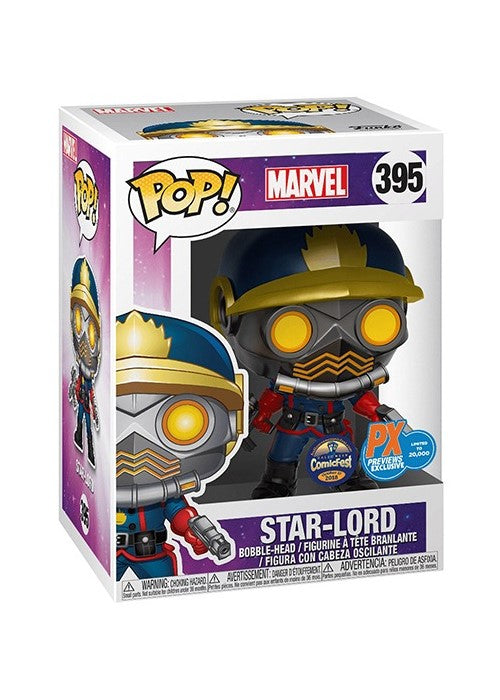 Pop! Vinyl | Star-Lord [PX Previews] [ComicFest 2018] - Marvel #395 | The Nerd Merchant