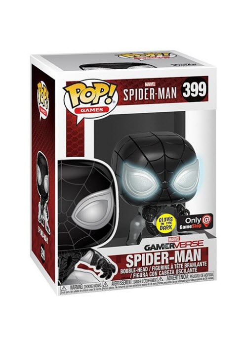 Funko Pop | Spider-Man (Glows) [Game Stop] - Spider-Man #399 [EUC] | The Nerd Merchant