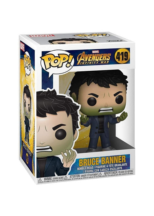 Pop! Vinyl | Bruce Banner - Avengers Infinity War #419 | The Nerd Merchant