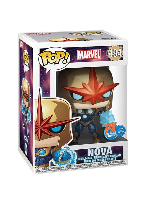 Pop! Vinyl | Nova [PX Previews] - Marvel #494 | The Nerd Merchant