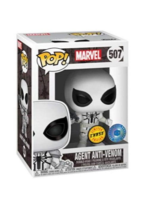 Funko Pop | Agent Anti-Venom (Chase) [PIB] - Marvel #507 [EUC] | The Nerd Merchant