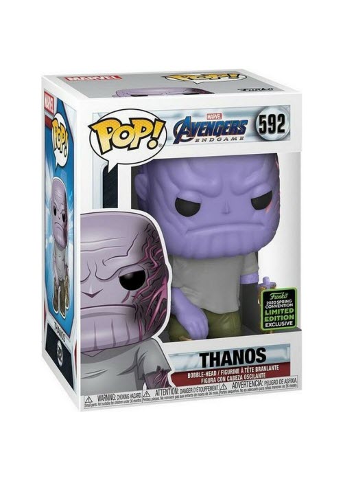 Funko Pop | Thanos [Spring Convention] - Avengers Endgame #592 [EUC] | The Nerd Merchant