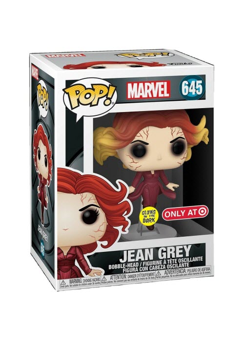 Pop! Vinyl | Jean Grey (Glows in the Dark) [Target] - Marvel #645 | The Nerd Merchant