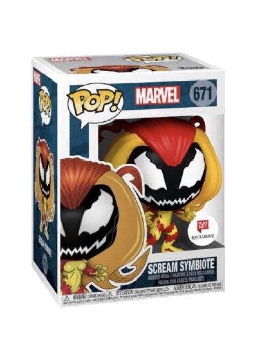 Funko Pop | Scream Symbiote (Walgreens) - Marvel #671 - [EUC] | The Nerd Merchant