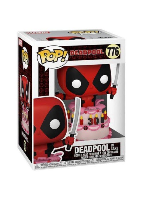 Pop! Vinyl | Deadpool in Cake - Marvel #776 | The Nerd Merchant
