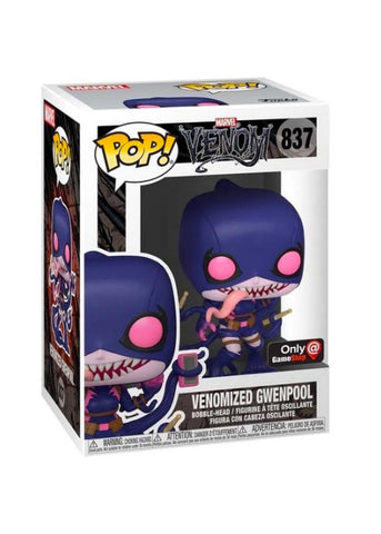 Funko Pop | Venomized Gwenpool [Game Stop] - Venom #837 [EUC] | The Nerd Merchant