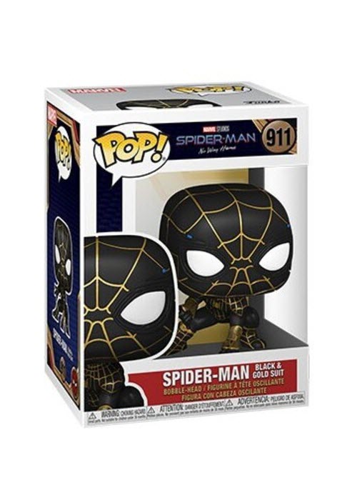 Pop! Vinyl | Spider-Man (Black & Gold Suit) - Spider-Man #911 | The Nerd Merchant