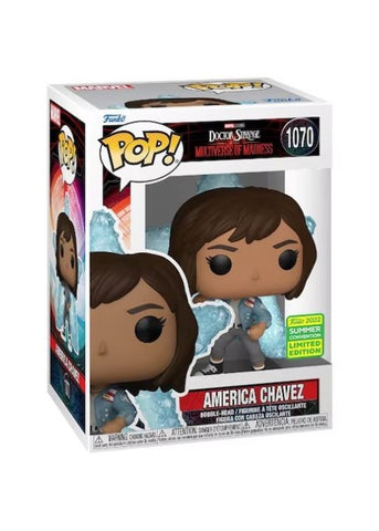 Funko Pop | America Chavez [Summer Convention] - Multiverse of Madness - #1070 - [EUC] | The Nerd Merchant