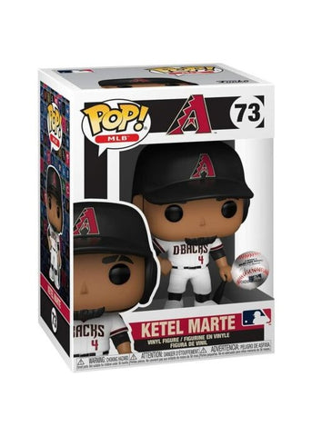 Funko Pop | Ketel Marte - Diamonbacks #73 [EUC] | The Nerd Merchant