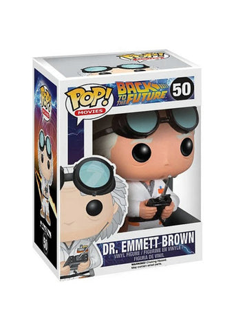 Funko Pop | Dr. Emmett Brown - Back to the Future  #50 [NIP] | The Nerd Merchant