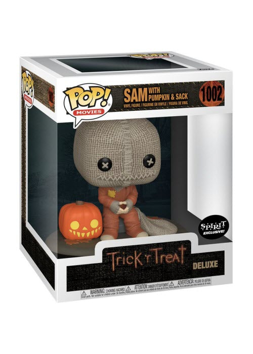 Funko Pop | Sam with Pumpkin & Sack [Spirit] - Trick 'r Treat #1002 [EUC] | The Nerd Merchant