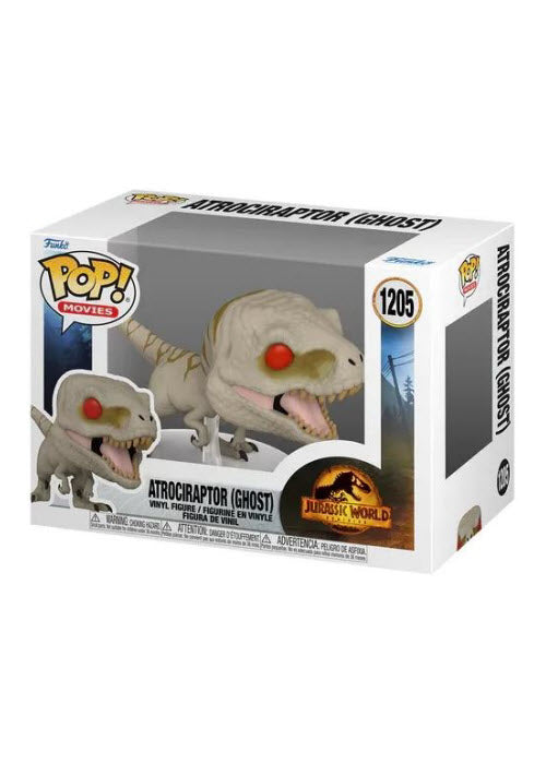 Funko Pop | Atrociraptor (Ghost) -Jurassic World #1205 [NIP] | The Nerd Merchant