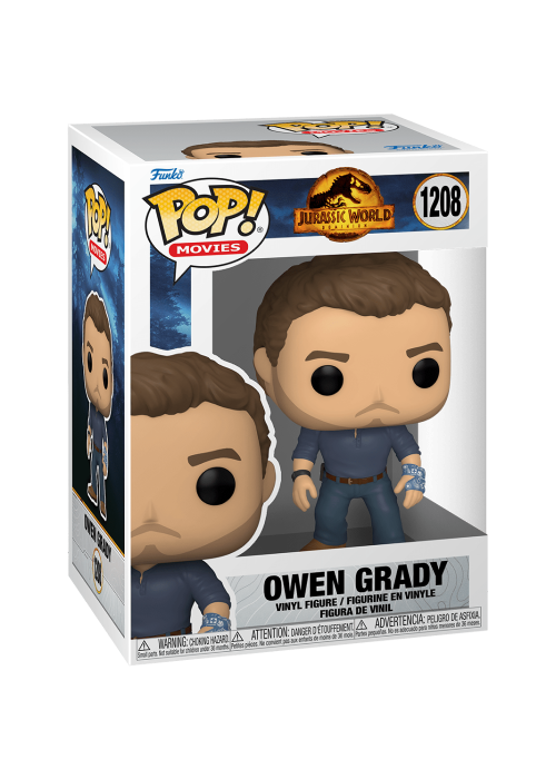 Funko Pop | Owen Grady - Movies #1208 [NIP] | The Nerd Merchant