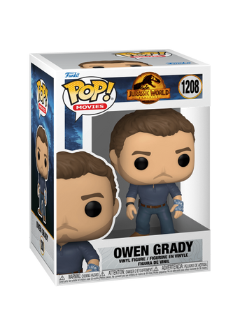 Funko Pop | Owen Grady - Movies #1208 [NIP] | The Nerd Merchant