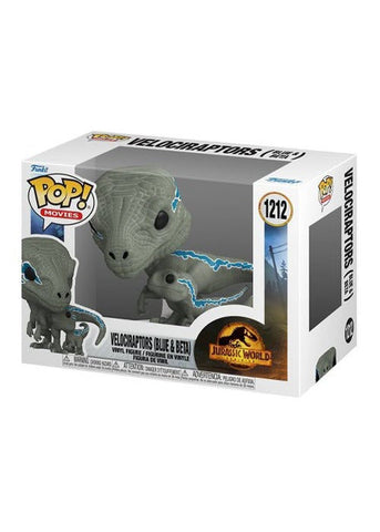 Funko Pop | Velociraptors (Blue & Beta) - Jurassic World #1212 [NIP] | The Nerd Merchant