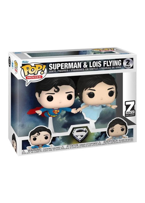 Funko Pop | Superman & Lois Flying [Zavvi] - Movie 2-Pack [EUC] | The Nerd Merchant