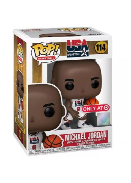 Funko Pop | Michael Jordan [Target] - Team USA - #114 [EUC] | The Nerd Merchant