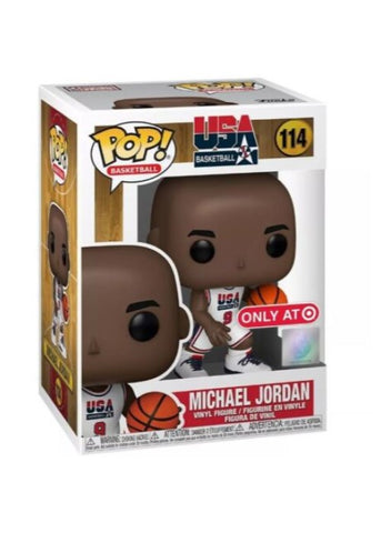 Funko Pop | Michael Jordan [Target] - Team USA - #114 [EUC] | The Nerd Merchant