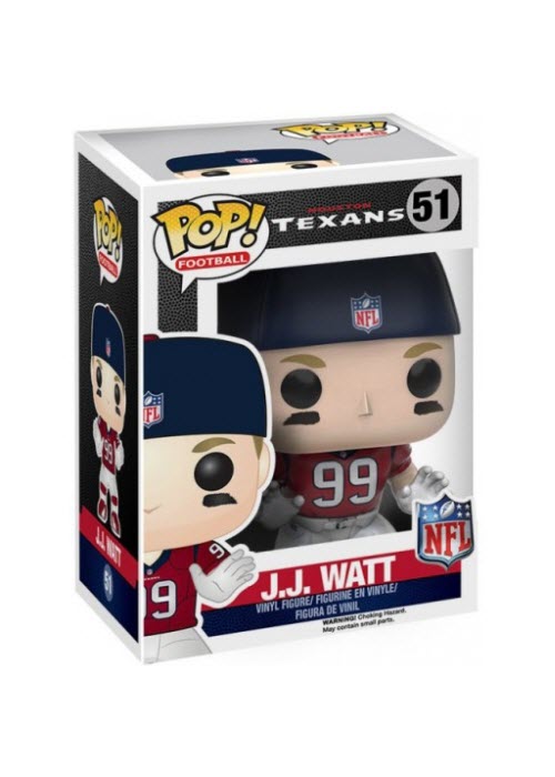 Funko Pop | J.J. Watt - Texans #51 [NIP] | The Nerd Merchant