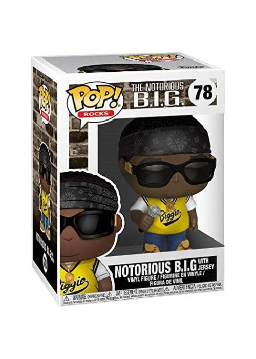 Pop! Vinyl | Notorious B.I.G. with Jersey- Rocks #78 | The Nerd Merchant