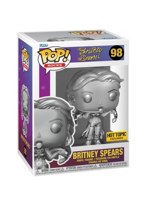 Pop! Vinyl | Britney Spears [Hot Topic] - Rocks #98 | The Nerd Merchant